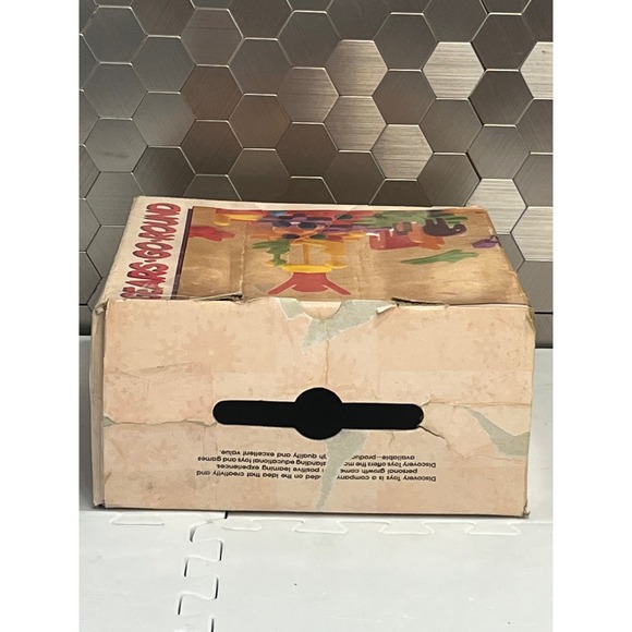 Discovery toys Gears Go Round vintage 101 pc building toy QUERCETTI Italy 4-8 yr - Picture 10 of 13